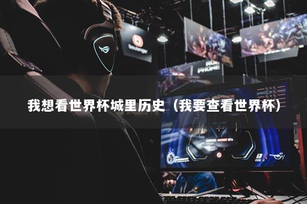 我想看世界杯城里历史（我要查看世界杯）